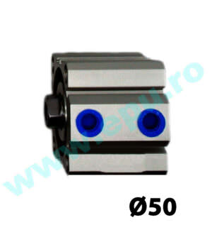 Cilindru pneumatic compact seria ACQ cu dubla actiune fara magnet Ø50